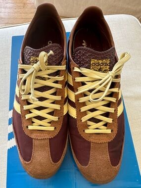Adidas SL 72 OG Maroon Almost Yellow Preloved Brown (Women's 9.5 US)